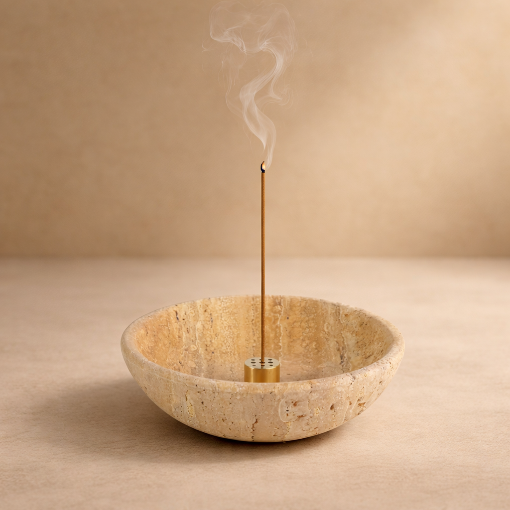 travertine stone incense holder totem nairobi