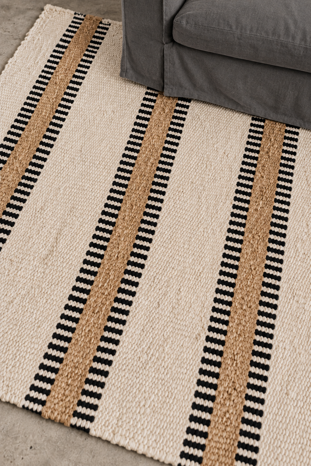 Handwoven Wool Rug — Kenya